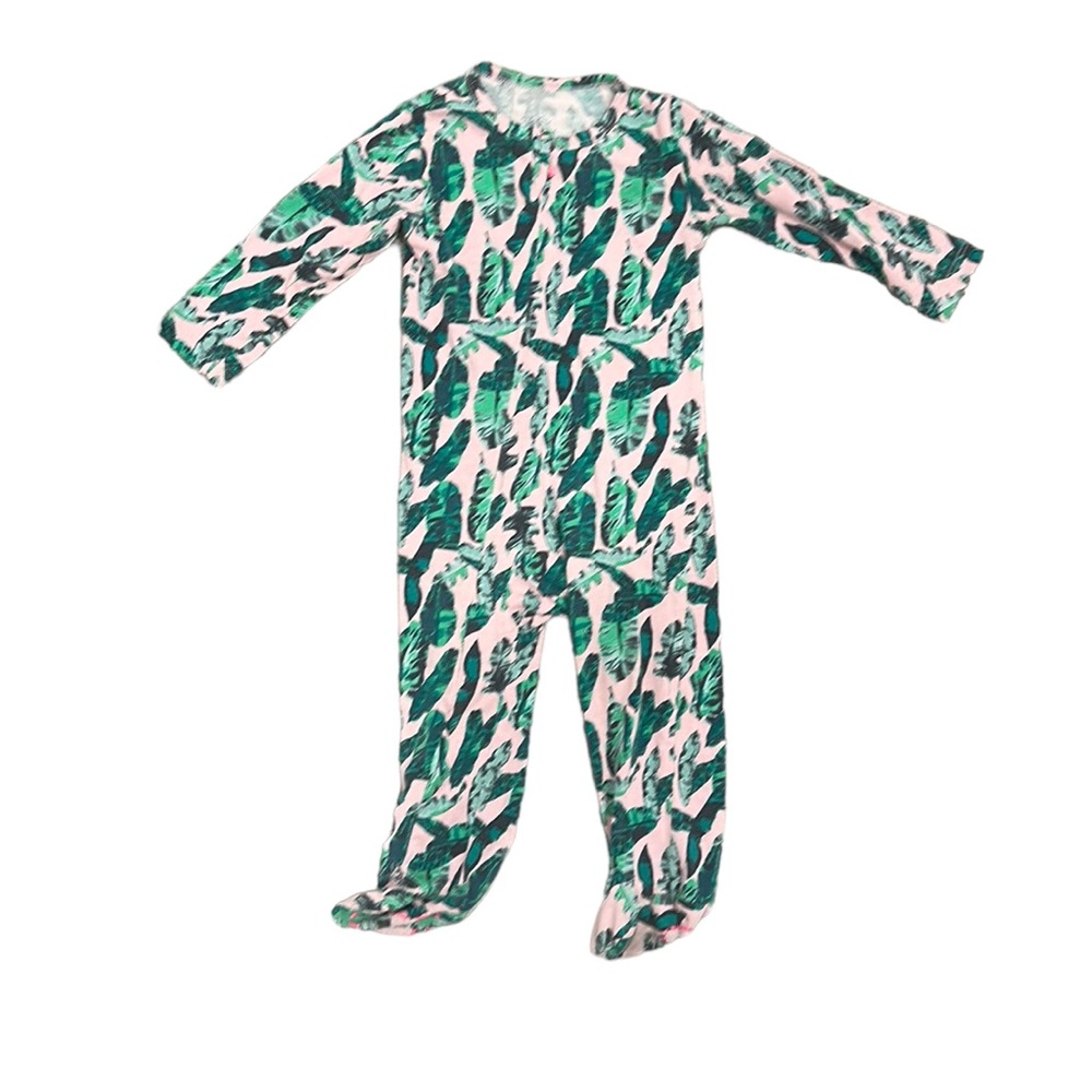 Egg Pink & green onesie